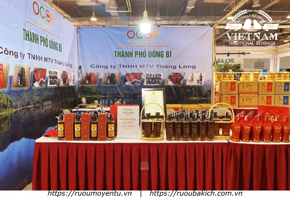 Rượu Yên Tử tham gia hội chợ OCOP Quảng Ninh 2020