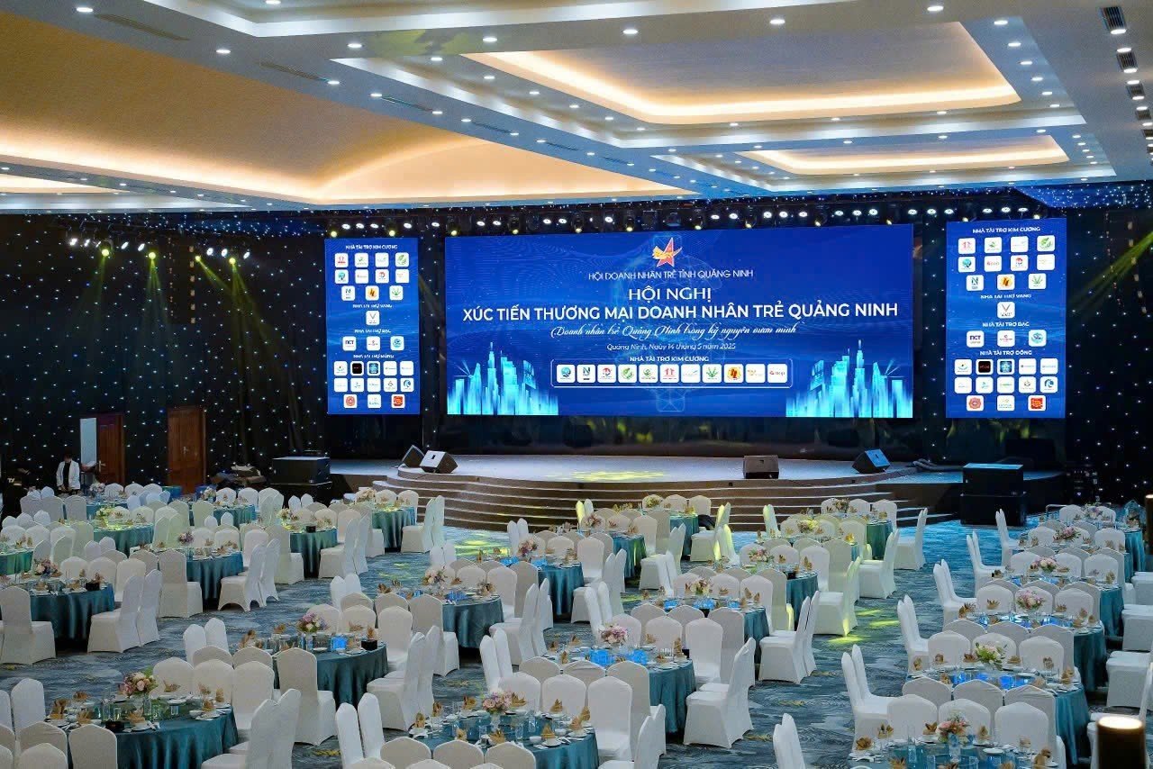 Rượu Mơ Yên Tử tham dự Hội nghị Xúc tiến thương mại Doanh nhân trẻ Quảng Ninh 2025