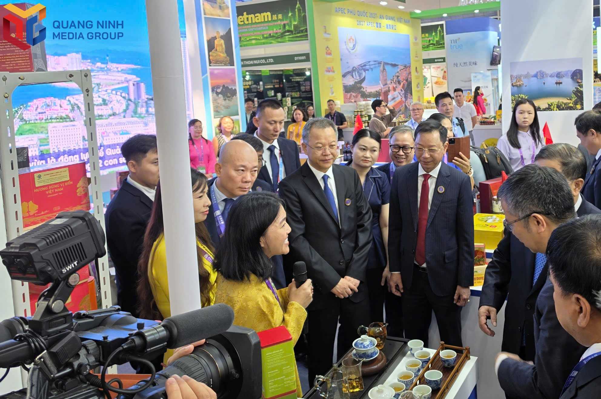 Rượu Mơ OCOP Quảng Ninh tại gian hàng CAEXPO 2026