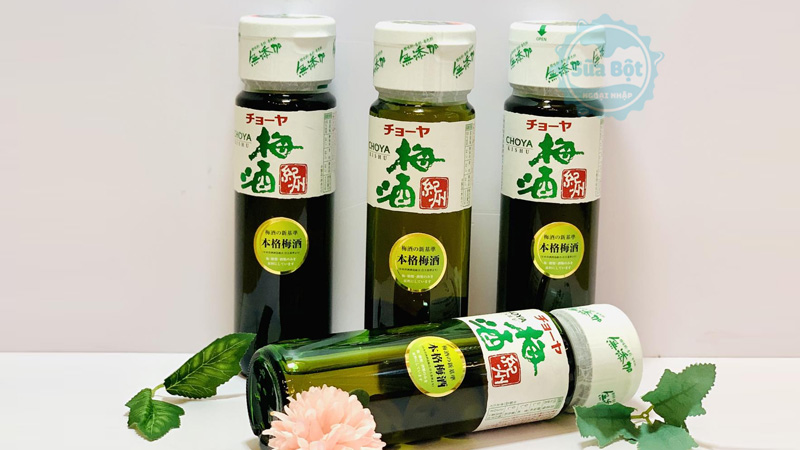 Review rượu mơ Choya Kishu xanh và vàng Nhật Bản